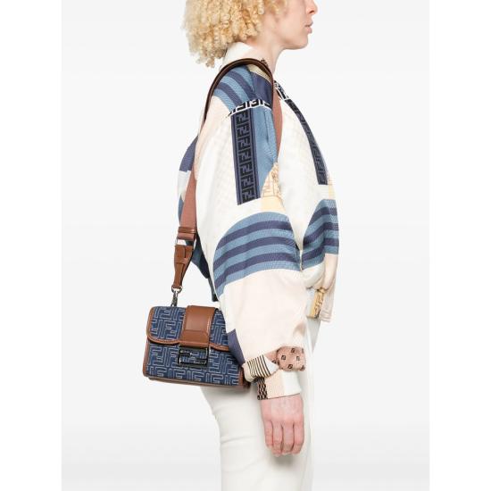 25FW 펜디 크로스백 AUGO 7VA649 F1SCG BLUE BROWN - FENDI