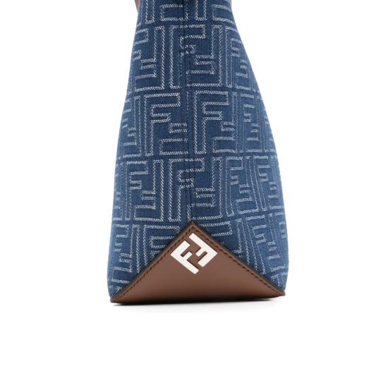 25FW 펜디 토트백 AUGO 7VA658 F1SCG BLUE BROWN - FENDI