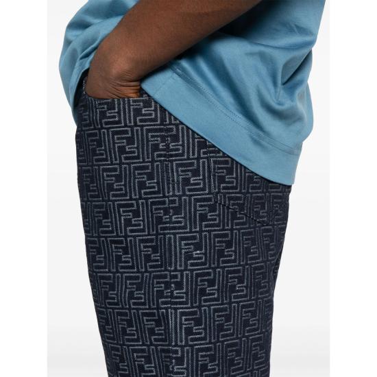 25FW 펜디 숏팬츠 AUX4 FLP369 F0BUZ BLUE - FENDI