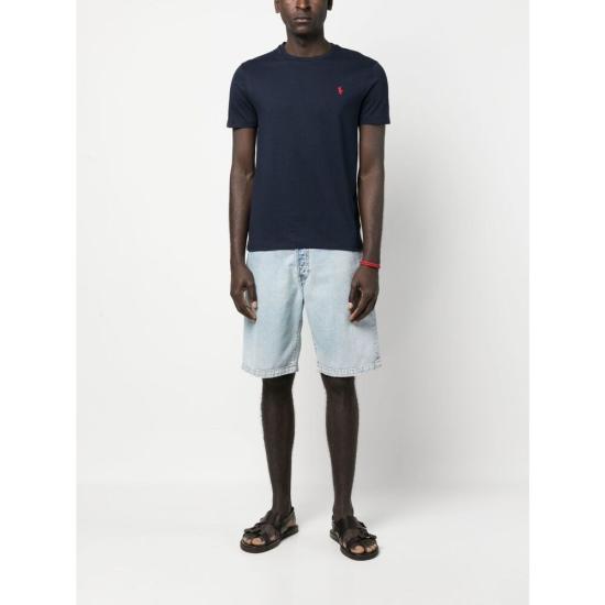 26SS 랄프 로렌 반팔 티셔츠 710680785004 INK BLUE - RALPH LAUREN