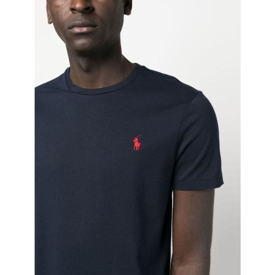 26SS 랄프 로렌 반팔 티셔츠 710680785004 INK BLUE - RALPH LAUREN