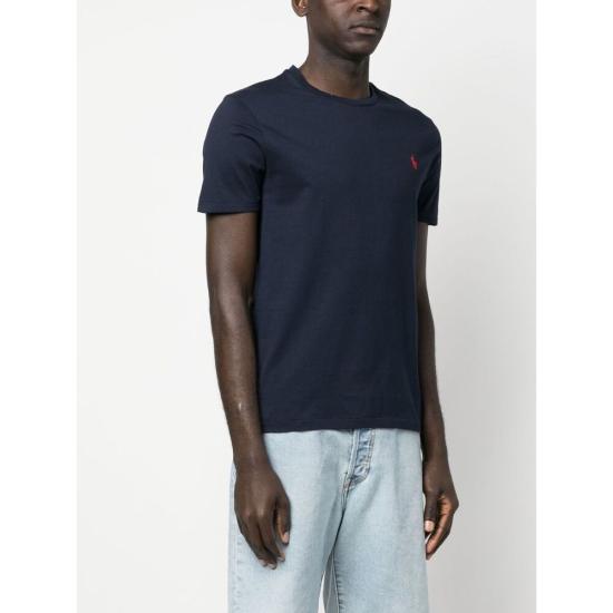 26SS 랄프 로렌 반팔 티셔츠 710680785004 INK BLUE - RALPH LAUREN