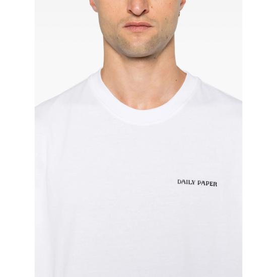 26SS 데일리 페이퍼 반팔 티셔츠 2422071 DIAS HD WHITE - DAILY PAPER