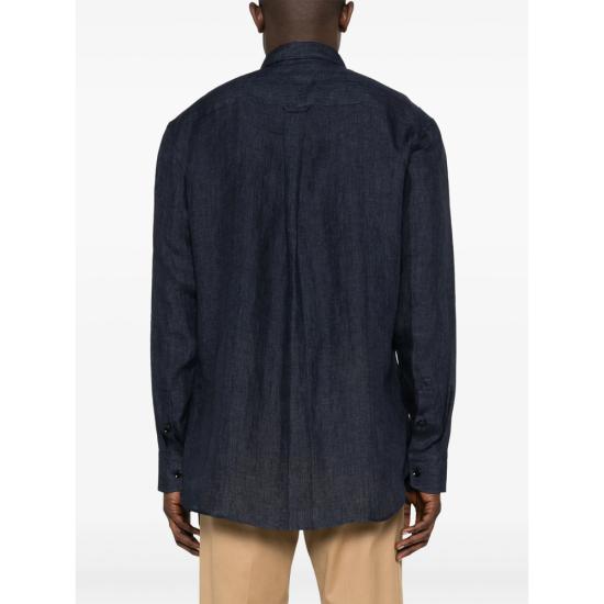 26SS 브리오니 긴팔 셔츠 SCFA0L P9111 4100 BLUE - BRIONI