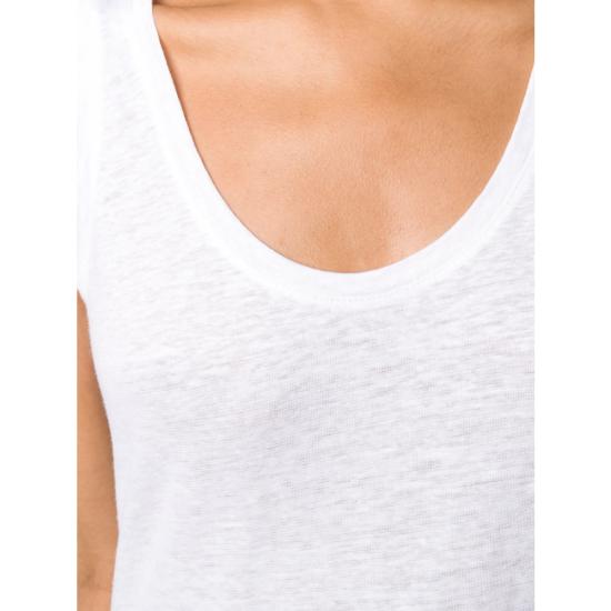 26SS 마제스틱필라쳐 민소매 티셔츠 M011 FDE021 001 WHITE - MAJESTIC FILATURES