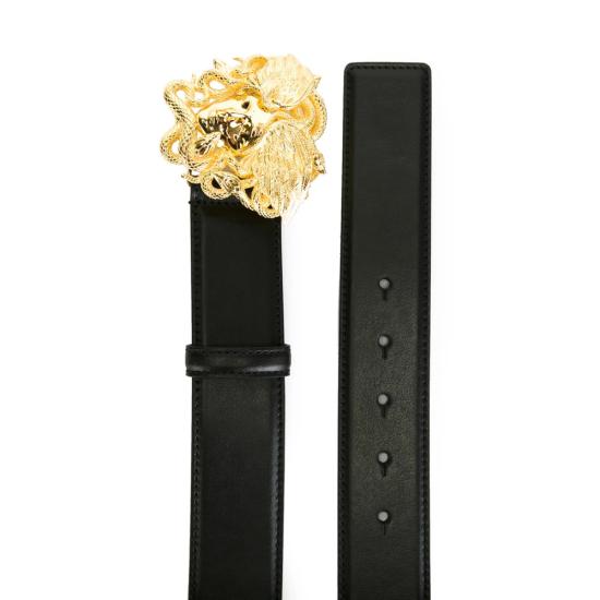 26SS 베르사체 레귤러 벨트 DVTP1 DCU5760 D41OH BLACK - VERSACE