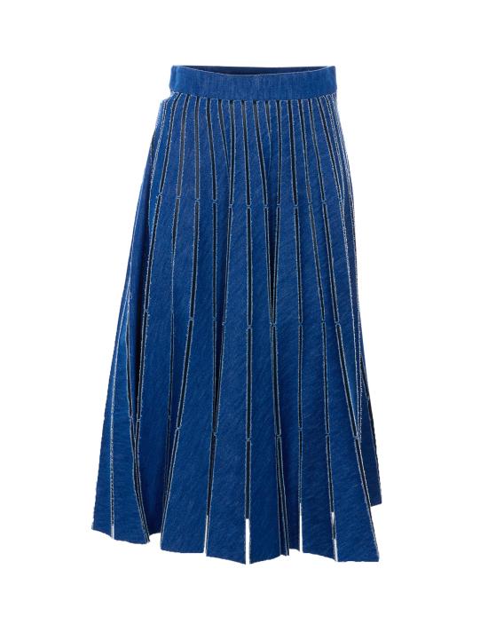 26SS 트윈셋 미디 스커트 261TP2350 01611 Blue