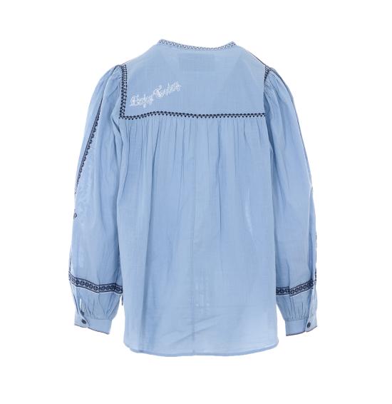 26SS 자딕앤볼테르 셔츠 WWSH02291 445 Blue - ZADIG & VOLTAIRE