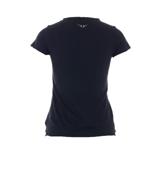 26SS 자딕앤볼테르 반팔 티셔츠 JWTN00447 001 Black - ZADIG & VOLTAIRE