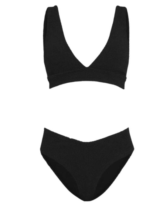 26SS 훈자 지 비키니 수영복 ANGEL BLACK Black