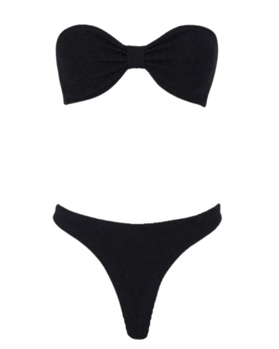 26SS 훈자 지 비키니 수영복 TINA BLACK Black