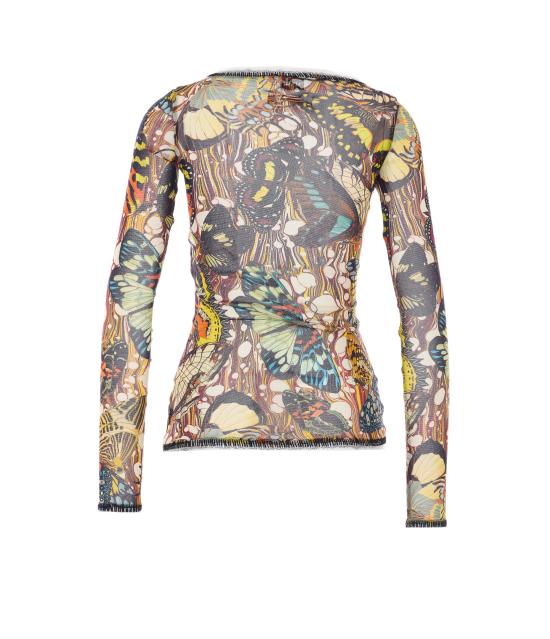 26SS 장 폴 고티에 긴팔 티셔츠 TO448 M020P1090 MultiColour - JEAN PAUL GAULTIER