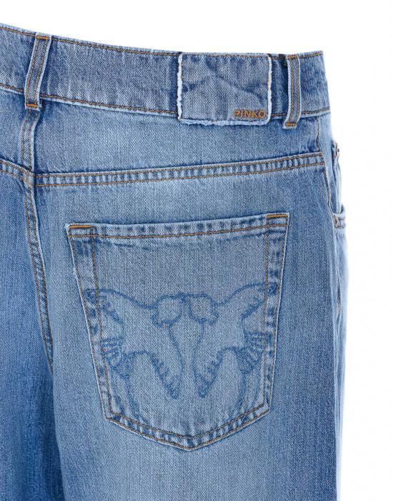 26SS 핑코 데님 팬츠 101733 A323PJO Blue - PINKO