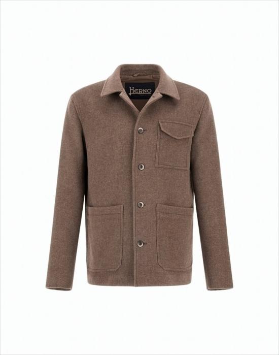 25FW 에르노 소프트 울 필드 자켓 FI000138U33475R Brown