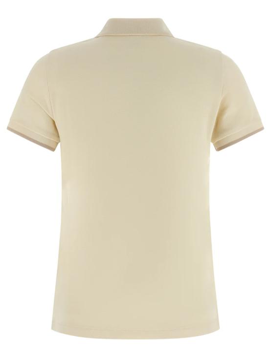 26SS 몽클레어 폴로 티셔츠 L10938A00004 CREAM - MONCLER
