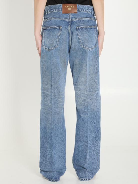 26SS 셀린느 코튼 데님 보이프렌드 진 001 RP0B9930F BLUE - CELINE