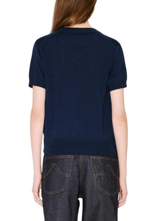 26SS 겐조 반팔 티셔츠 FG52TO6283LB 76 NAVY BLUE - KENZO