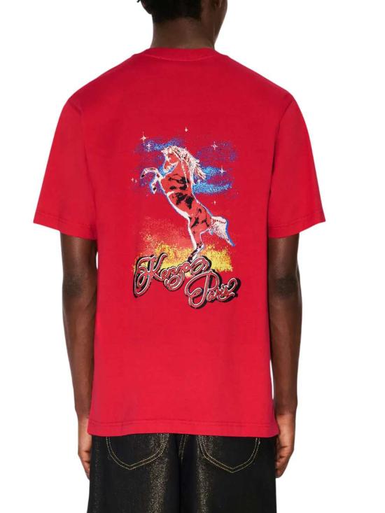 26SS 겐조 반팔 티셔츠 FG55TS2014SG 22 CHERRY - KENZO