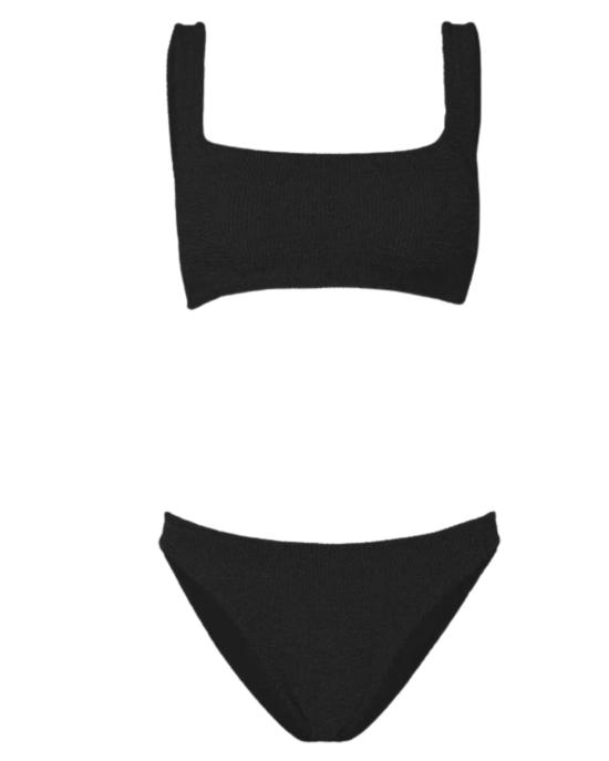 26SS 훈자 지 비키니 수영복 XANDRA BLACK Black