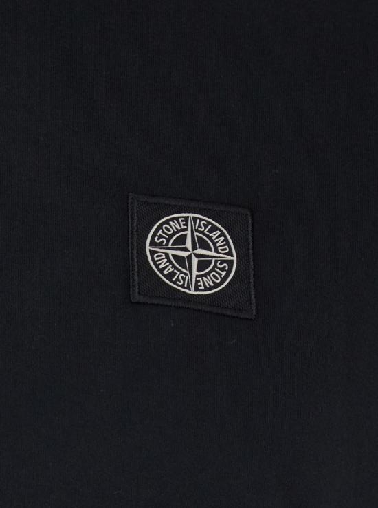 26SS 스톤 아일랜드 60/2 코튼 저지 슬림핏 티셔츠 L1S152100027S0013V0029 Black - STONE ISLAND