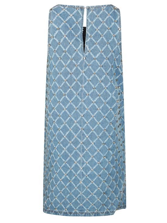 26SS 핑코 숏 원피스 106245A32N PJE AZZURRO - PINKO