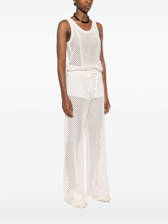 26SS 골든구스 스트레이트 팬츠 GWP02605 P00240420103 White - GOLDEN GOOSE