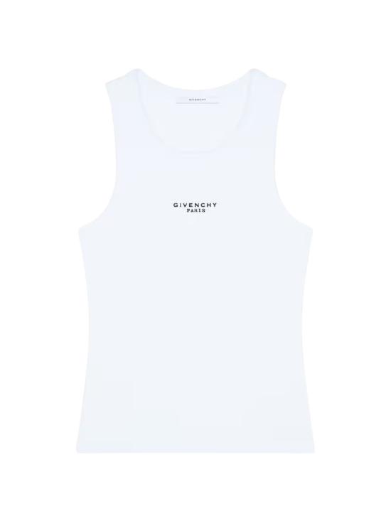 26SS 지방시 민소매 티셔츠 BW70FPP7BR 100 White