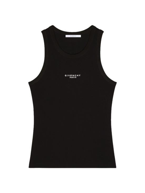 26SS 지방시 민소매 티셔츠 BW70FPP7BR 001 Black