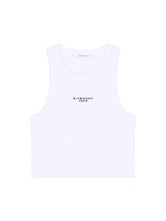 26SS 지방시 민소매 티셔츠 BW70FNP7BR 100 White