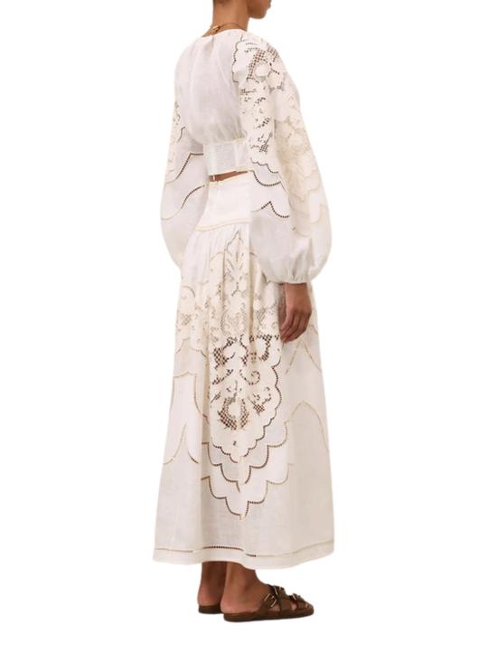 26SS 짐머만 민소매 티셔츠 5974TRS263 CRM Beige - ZIMMERMANN