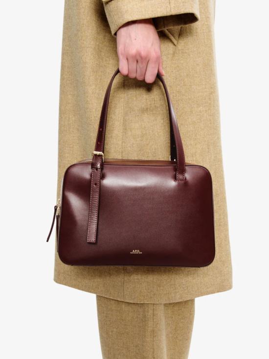 26SS 아페쎄 버지니아 박스 백 PXBMWF67017 GAE Bordeaux - A.P.C.