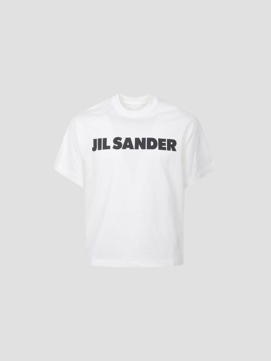 26SS 질샌더 반팔 티셔츠 J02GC0140J20347 102 PORCELAIN