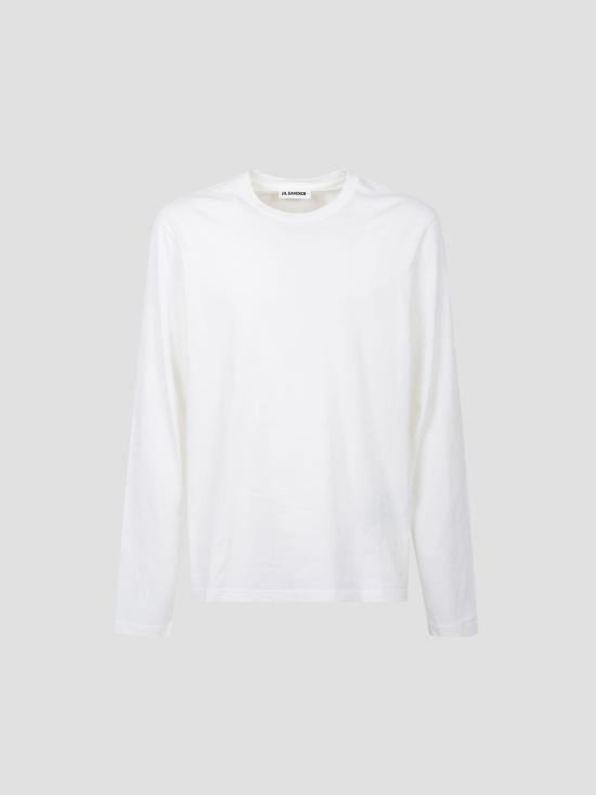 26SS 질샌더 반팔 티셔츠 J47GC0159J20103 102 PORCELAIN