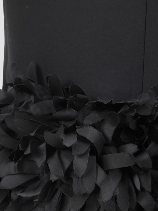 26SS 토템 미디 스커트 261WRB0339FB0567 001 BLACK - TOTEME