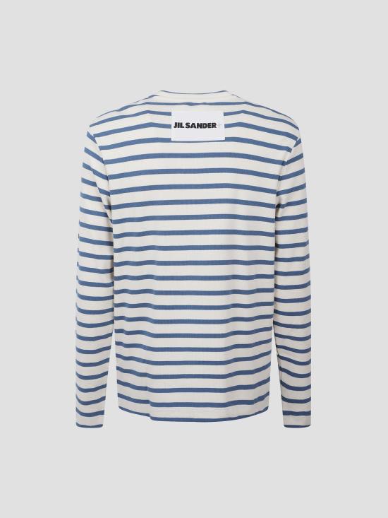 26SS 질샌더 긴팔 티셔츠 J47NH0002J46497 109 CORNSILK - JIL SANDER