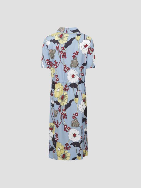 26SS 마르니 미디 원피스 ABMA1545Q0UTVA65 MFB31 SKY - MARNI