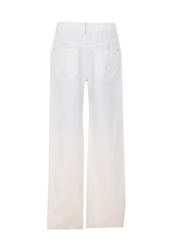 26SS 브루넬로 쿠치넬리 스트레이트 팬츠 ML996P4053 C1101 White - BRUNELLO CUCINELLI