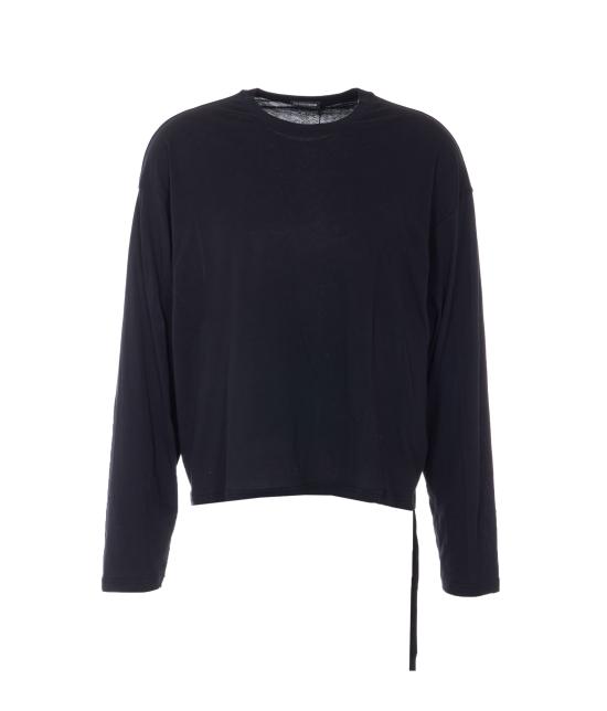 26SS 앤 드뮐미스터 긴팔 티셔츠 13818 FA206099 Black