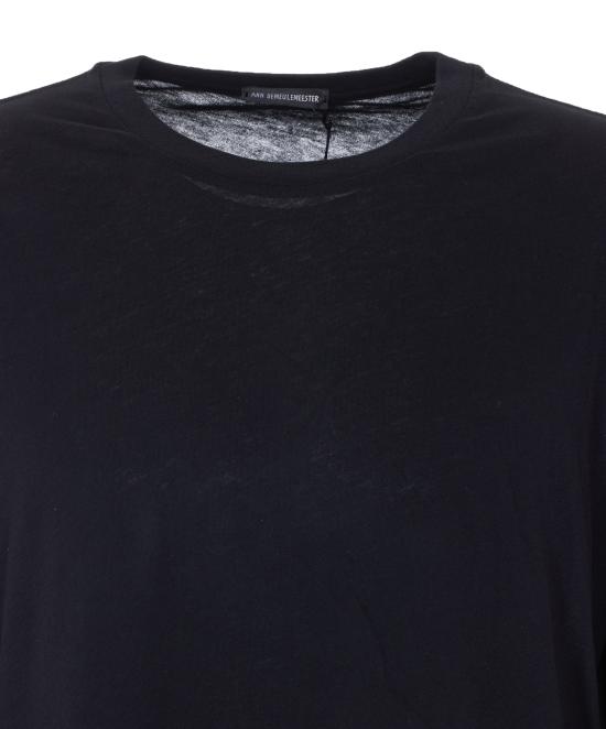 26SS 앤 드뮐미스터 긴팔 티셔츠 13818 FA206099 Black - ANN DEMEULEMEESTER