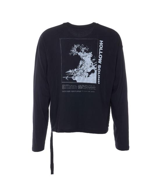 26SS 앤 드뮐미스터 긴팔 티셔츠 13818 FA206099 Black - ANN DEMEULEMEESTER