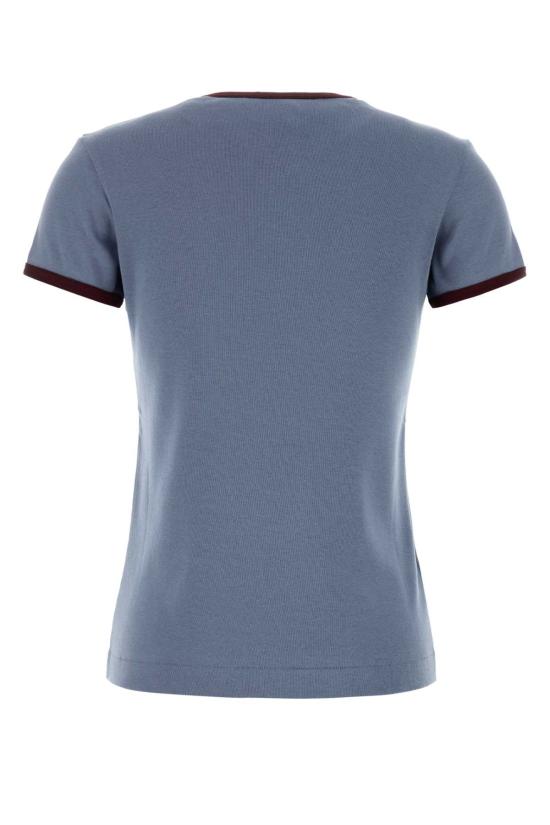 26SS 프라다 반팔 티셔츠 39658SOOO19A6 F0OBD Light Blue - PRADA