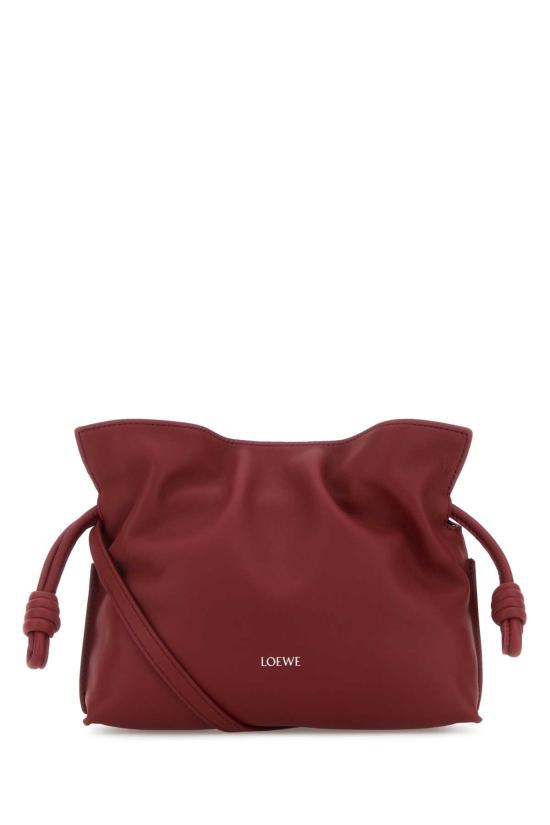 26SS 로에베 클러치/파우치 A411FC2XA6 BURNTRED Red