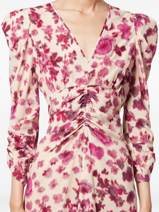 26SS 이자벨마랑 미디 원피스 RO0011FA D1J11I40PK Pink - ISABEL MARANT