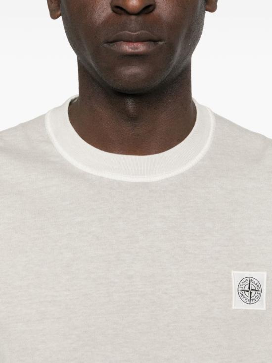 26SS 스톤 아일랜드 반팔 티셔츠 2100026 S0057V0161 Grey - STONE ISLAND