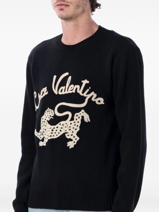 26SS 발렌티노 가라바니 스웨터 VKC37ABBN 0NO Black - VALENTINO GARAVANI