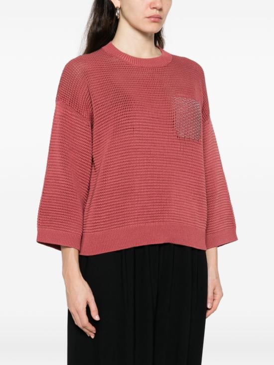 26SS 페세리코 스웨터 A99076F05 9312B24B Red - PESERICO