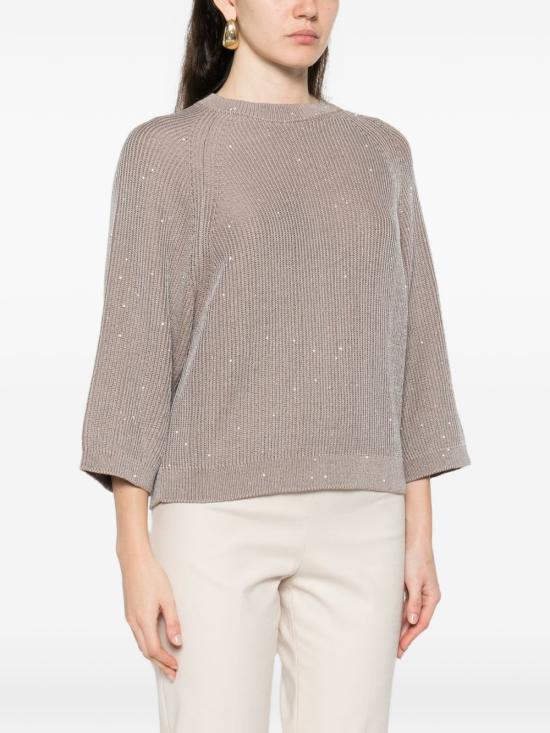 26SS 페세리코 스웨터 A99099F07 9312A49A Brown - PESERICO