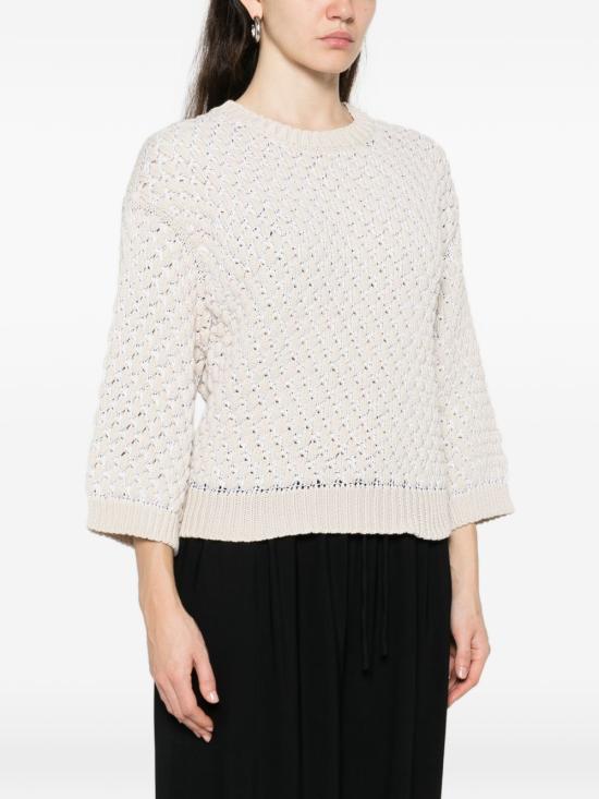 26SS 페세리코 스웨터 A99035F03 9266A44A Beige - PESERICO