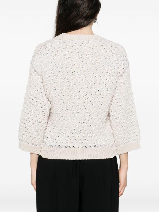 26SS 페세리코 스웨터 A99035F03 9266A44A Beige - PESERICO