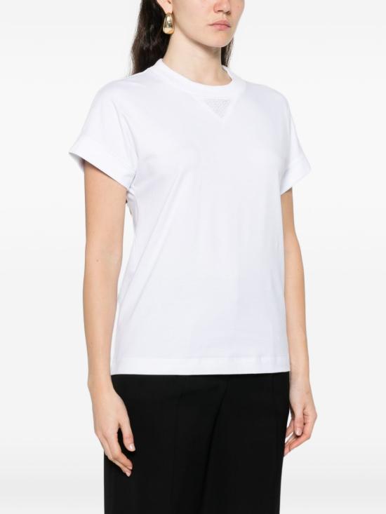 26SS 페세리코 반팔 티셔츠 A06879J0 0070C00C White - PESERICO